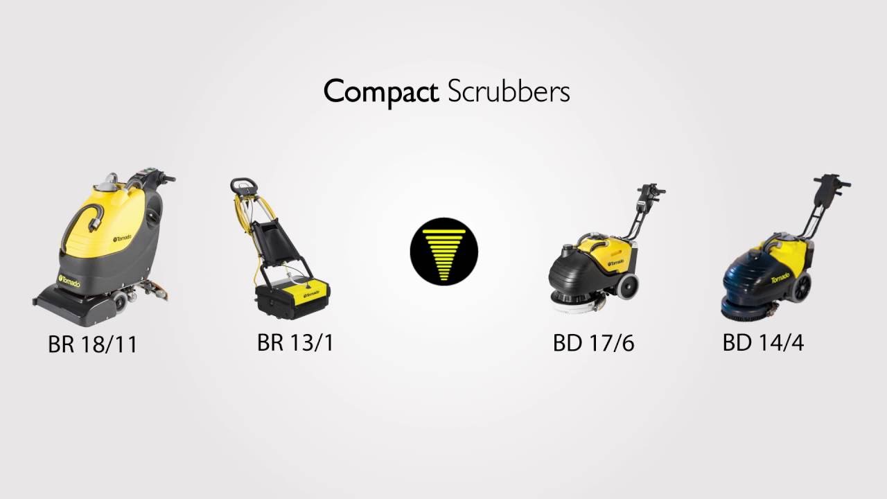 Tornado Industries' Compact Scrubber Family