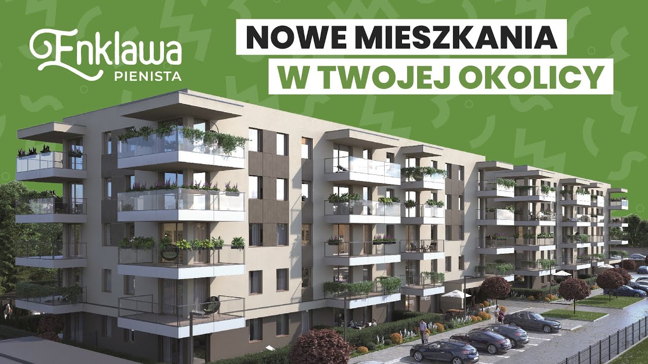 Enklawa Pienista | Najnowsza inwestycja od Golden Lion Development | Nowe mieszkania w Łodzi!