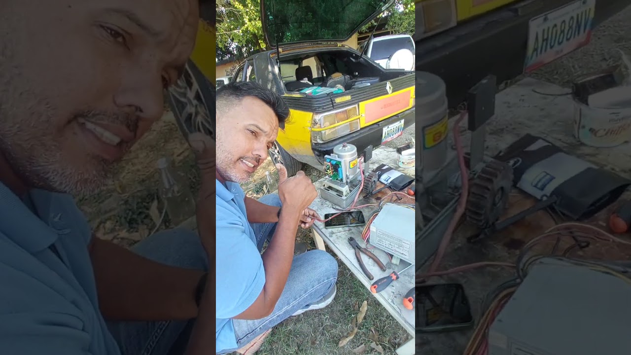 instalación de tarjetas y conecciones electricas