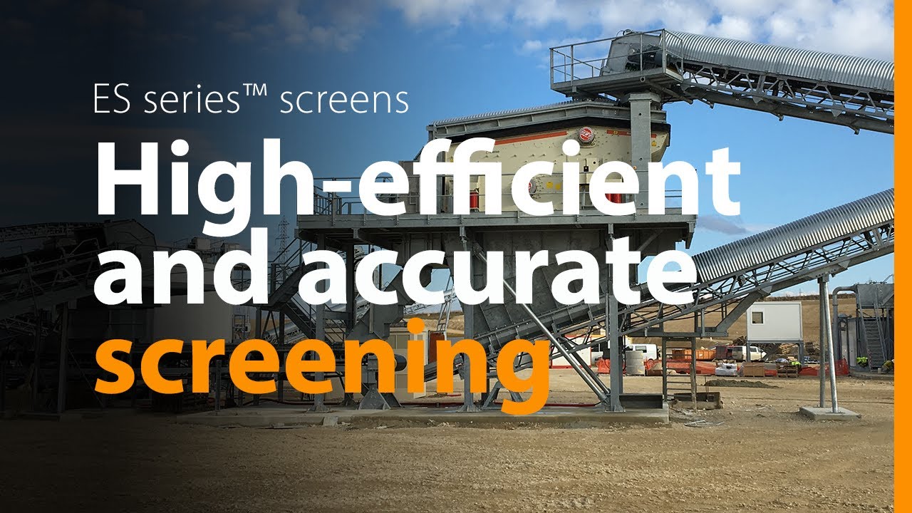 Metso ES Series&trade; horizontal screens