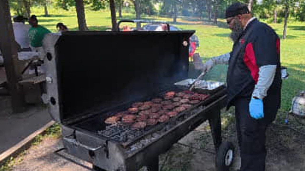 Onsite Grilling For A Family Reunion - Big Cook Out - SDSBBQ