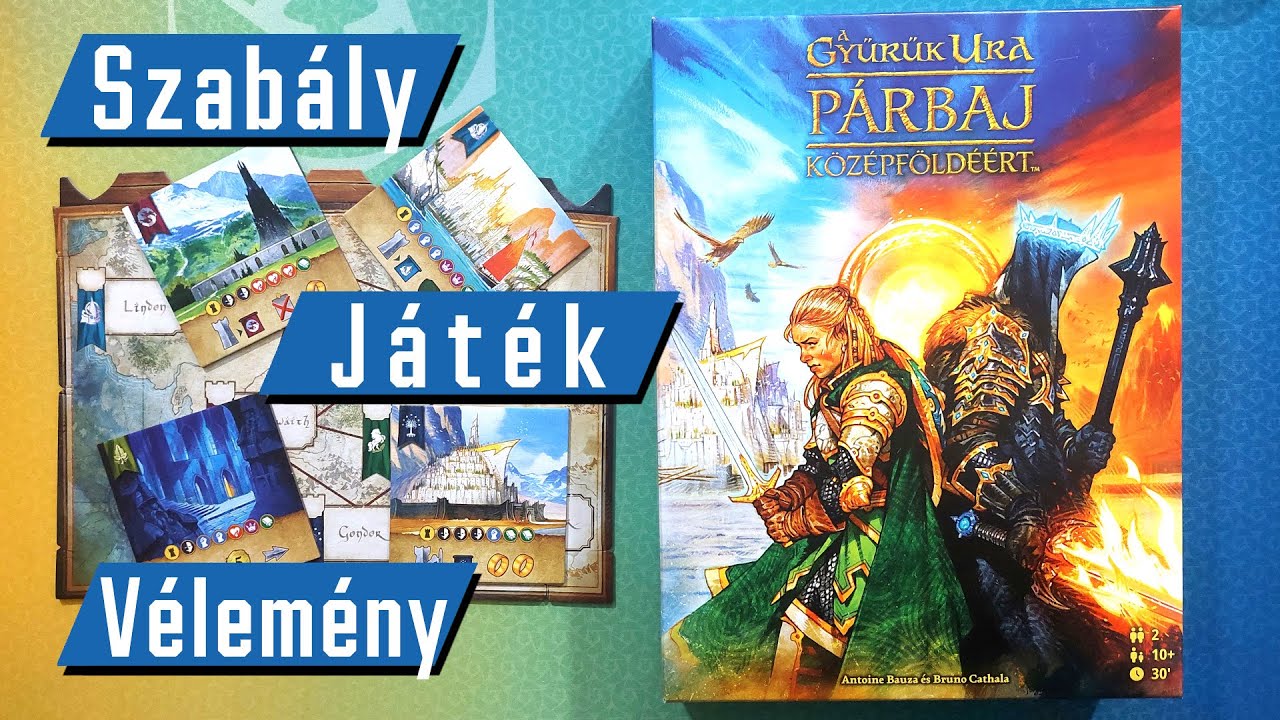 A Gyűrűk Ura - Párbaj Középföldéért | Végigjátszás | Játékszabály
