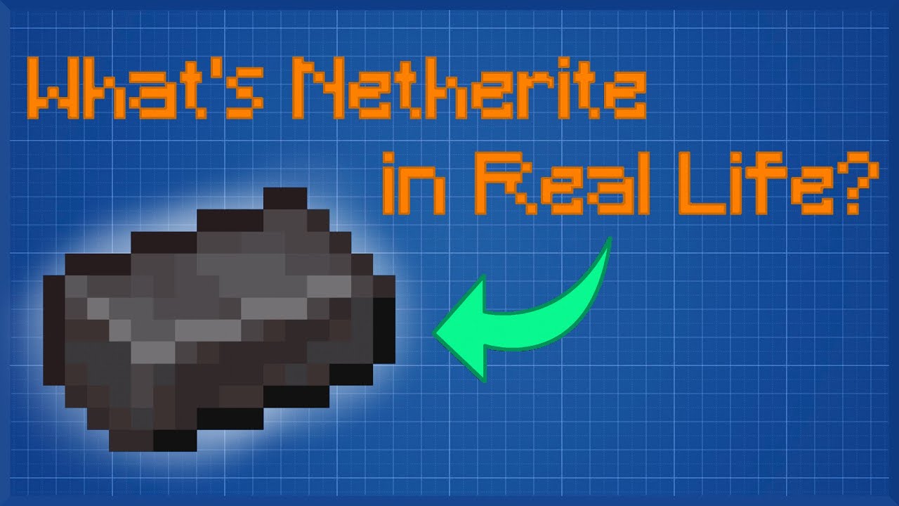 Что такое Minecraft Netherite в реальной жизни?