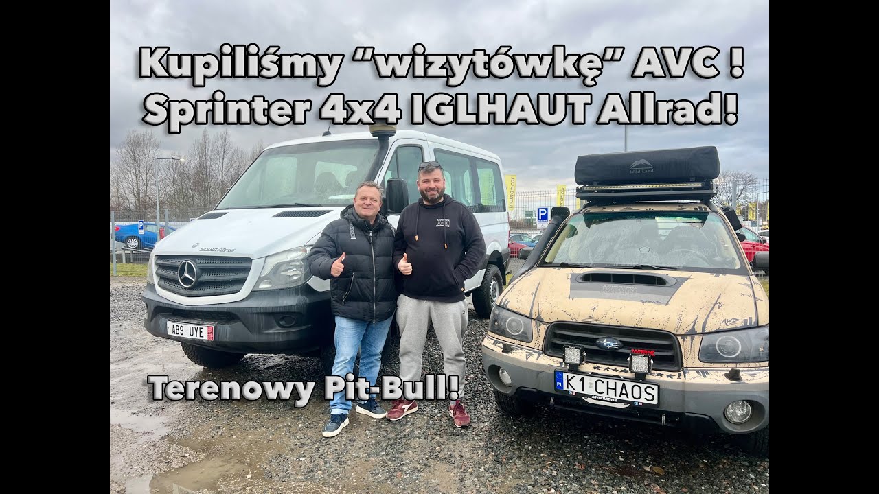 IGLHAUT Allrad Sprinter 4x4 I Kupiliśmy terenowego Pit-Bulla! Manualny Reduktor + 3 blokady!
