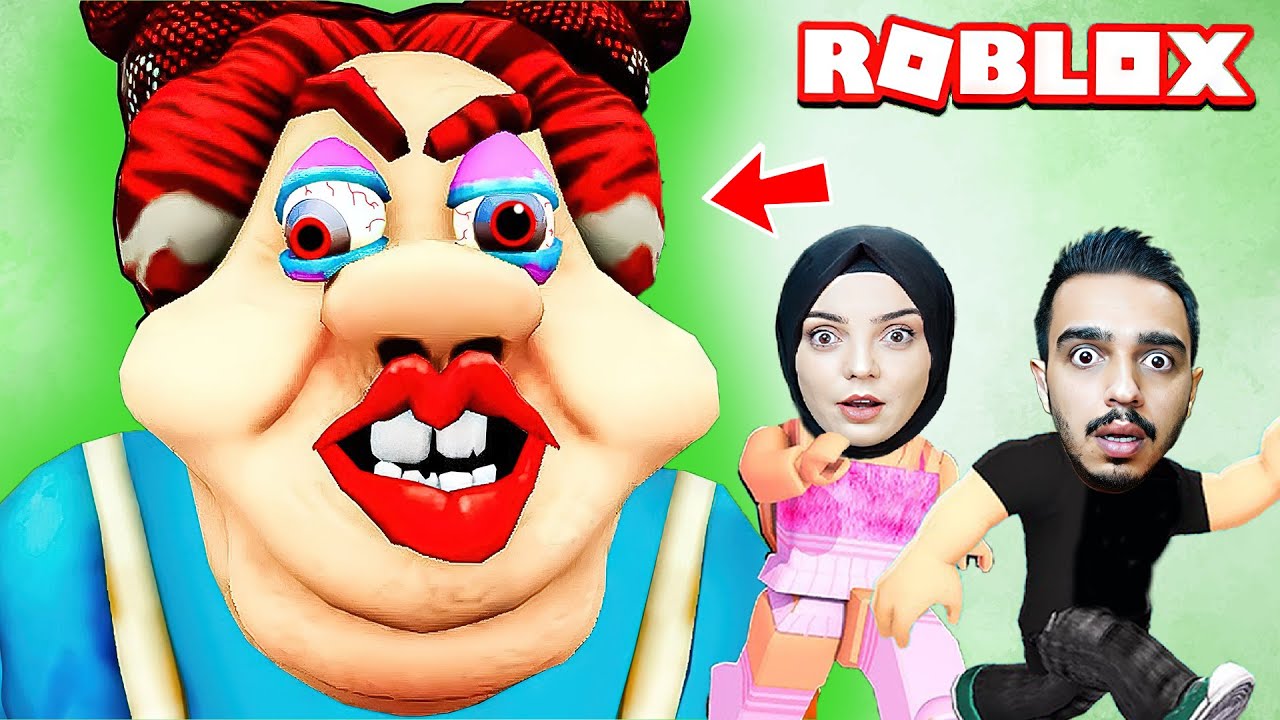 YAŞLI AŞÇI TEYZEDEN KAÇIYORUZ !! 😱 Roblox Escape Evil Lunch Lady