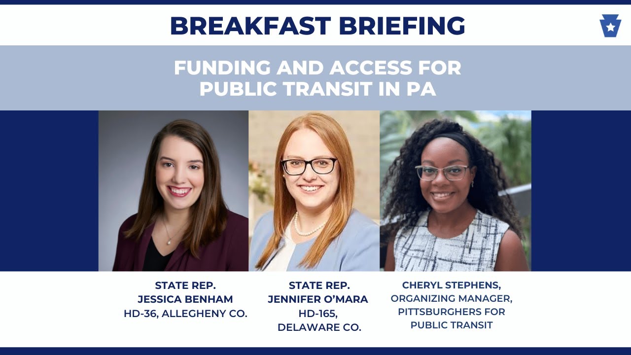 Breakfast Briefing: Funding and Access for Public Transit in PA