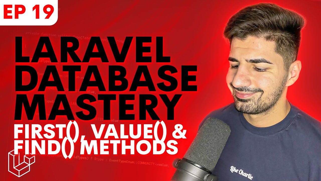 Методы first(), value() и find() в Laravel: освоение методов получения данных | Laravel Database ...