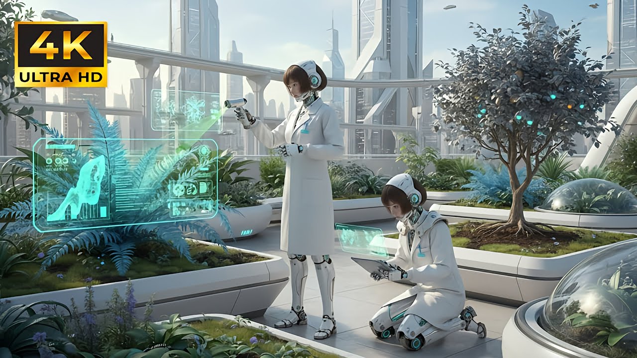 Life in the Future City 3500: A Hyper-Realistic AI World (4K)