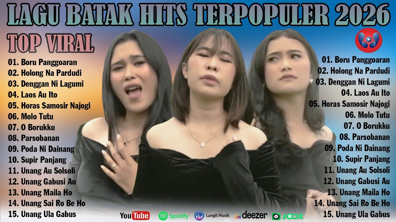 LAGU BATAK TOP HITS PALING POPULER 2026 - Kumpulan Lagu Batak Paling Trending