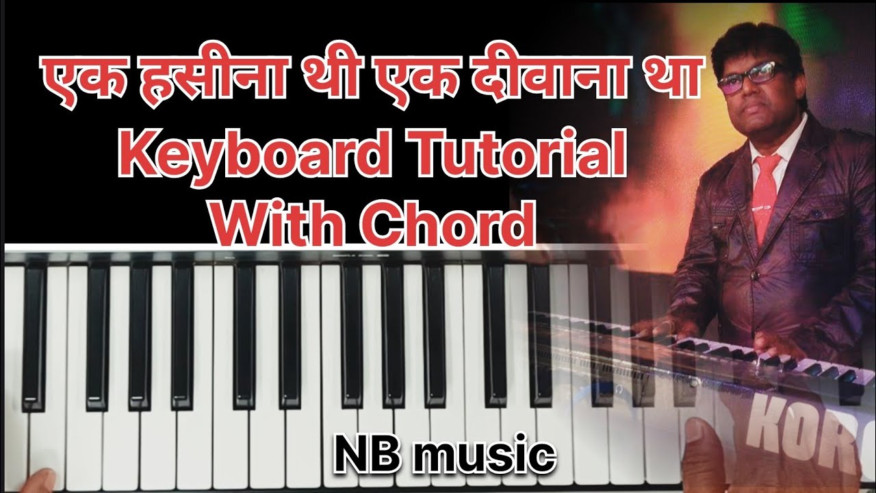 Ek haseena thee song#keybordtutorial#NBmusic#movie#karz#