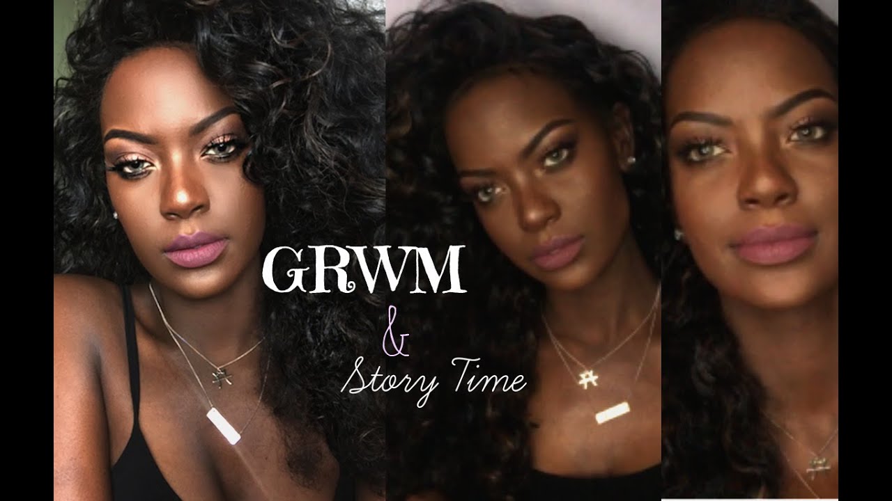 GRWM Natural Glam || STORY TIME: GETTING INTO IT WITH THE BARTENDERS