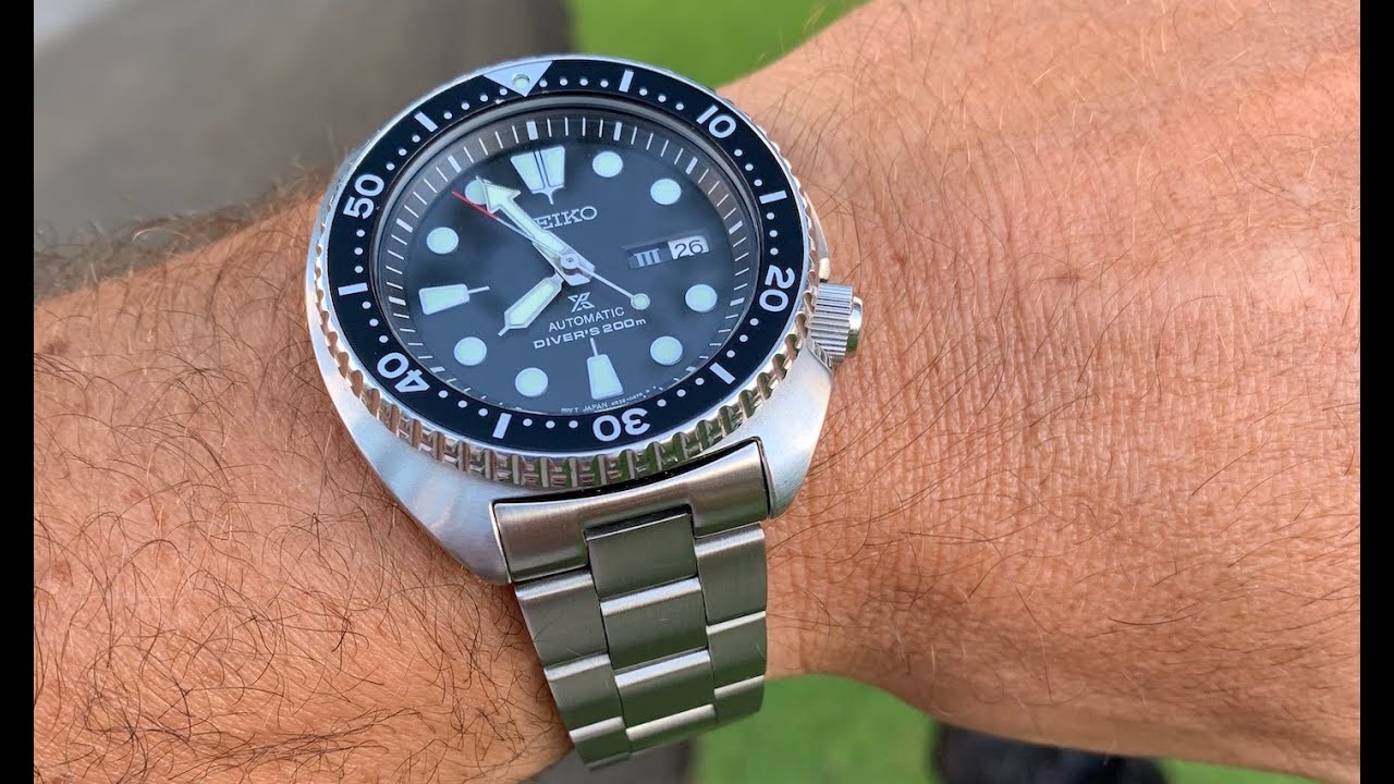 Часы Seiko Turtle (SRP777) на браслете Uncle Seiko Oyster.