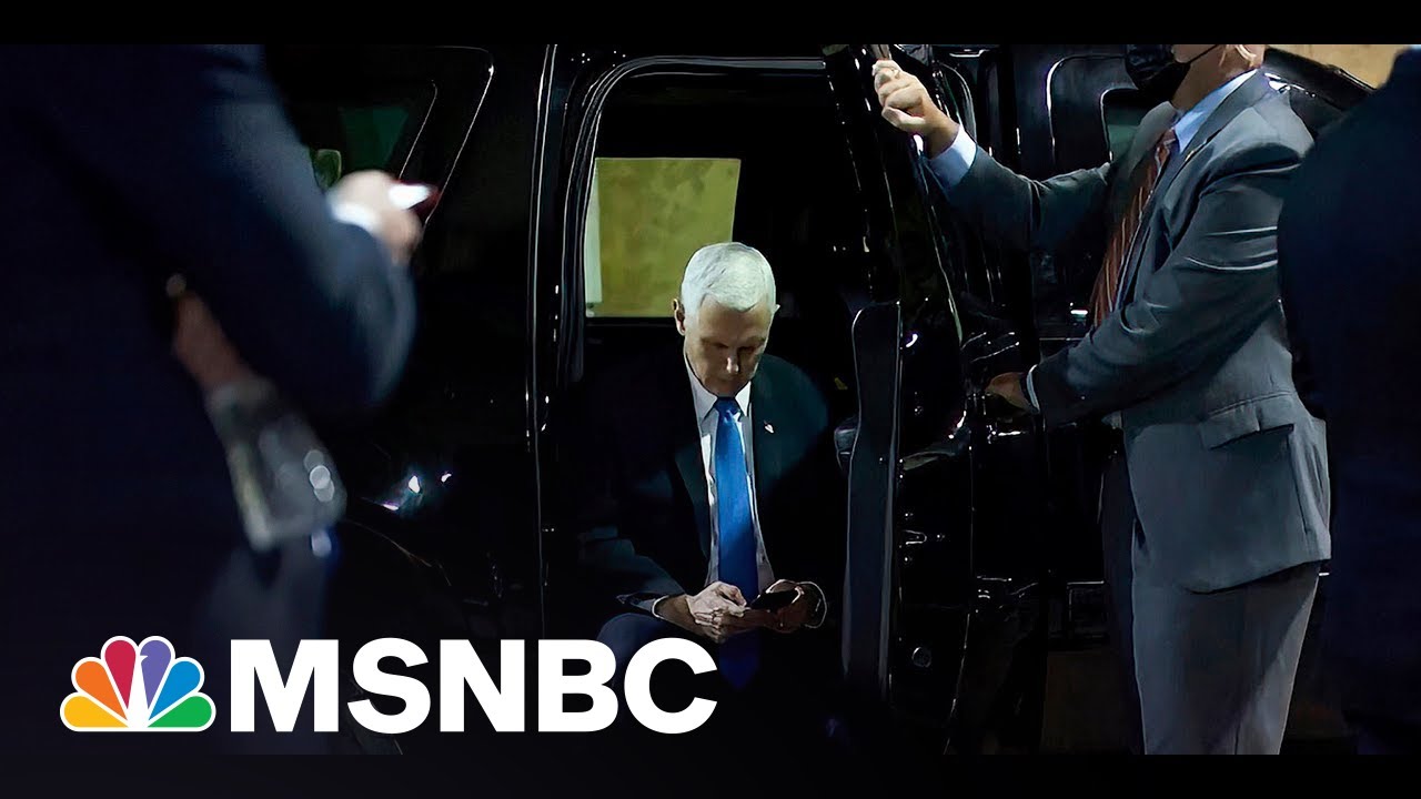 Pence Mindset On January 6th Seen In Mistrust Of Secret Service