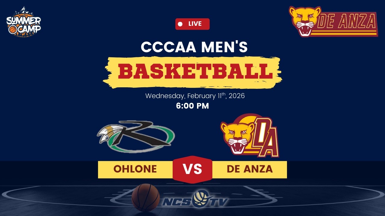 Ohlone vs De Anza College Men's Basketball LIVE 2/11/26