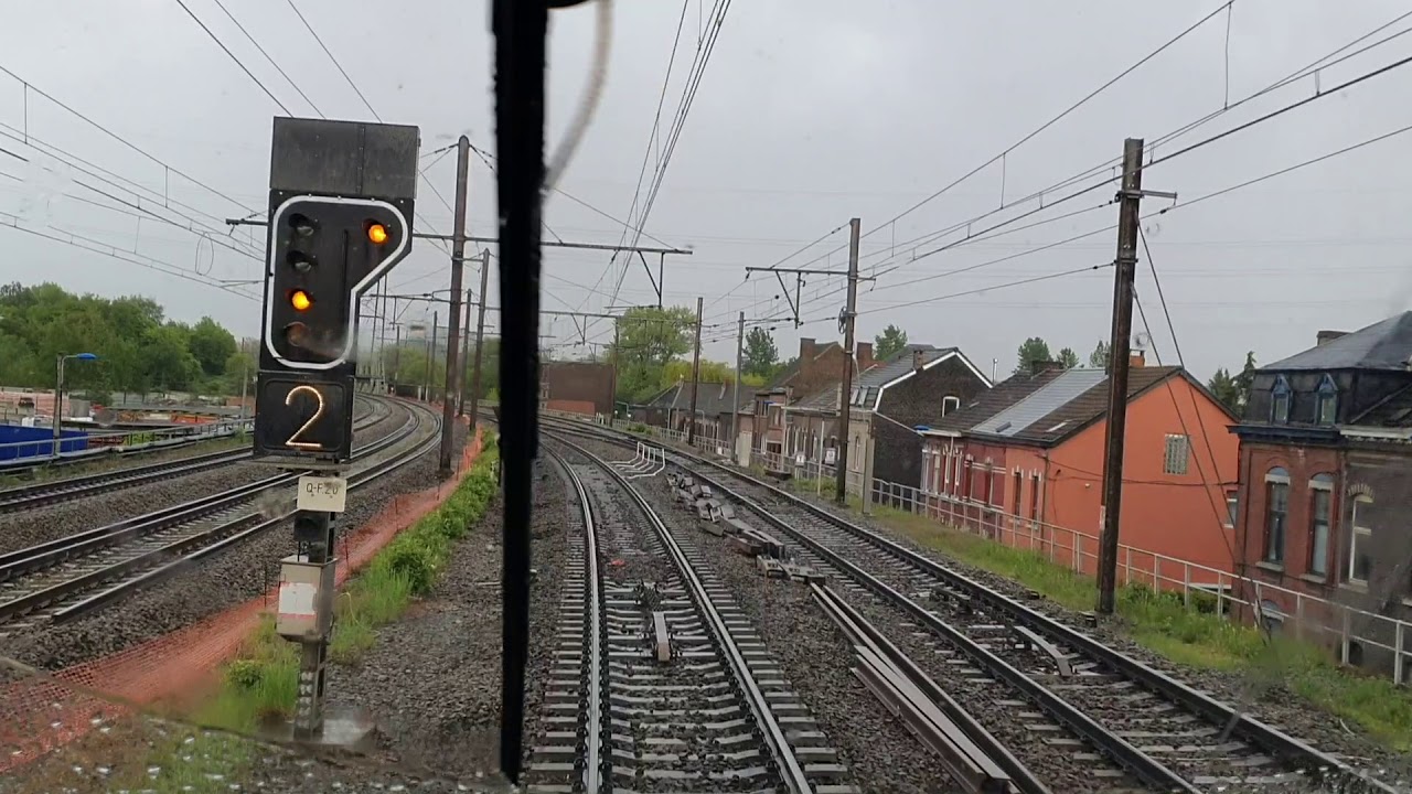 {CAB RIDE} De Monceau sur Sambre (BE) à Aulnoye-Aymeries (FR)