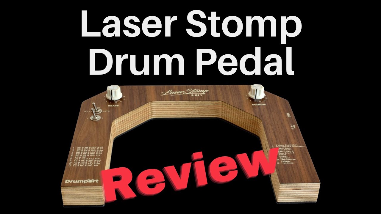 Drumport Laser Stomp Drum Pedal Review