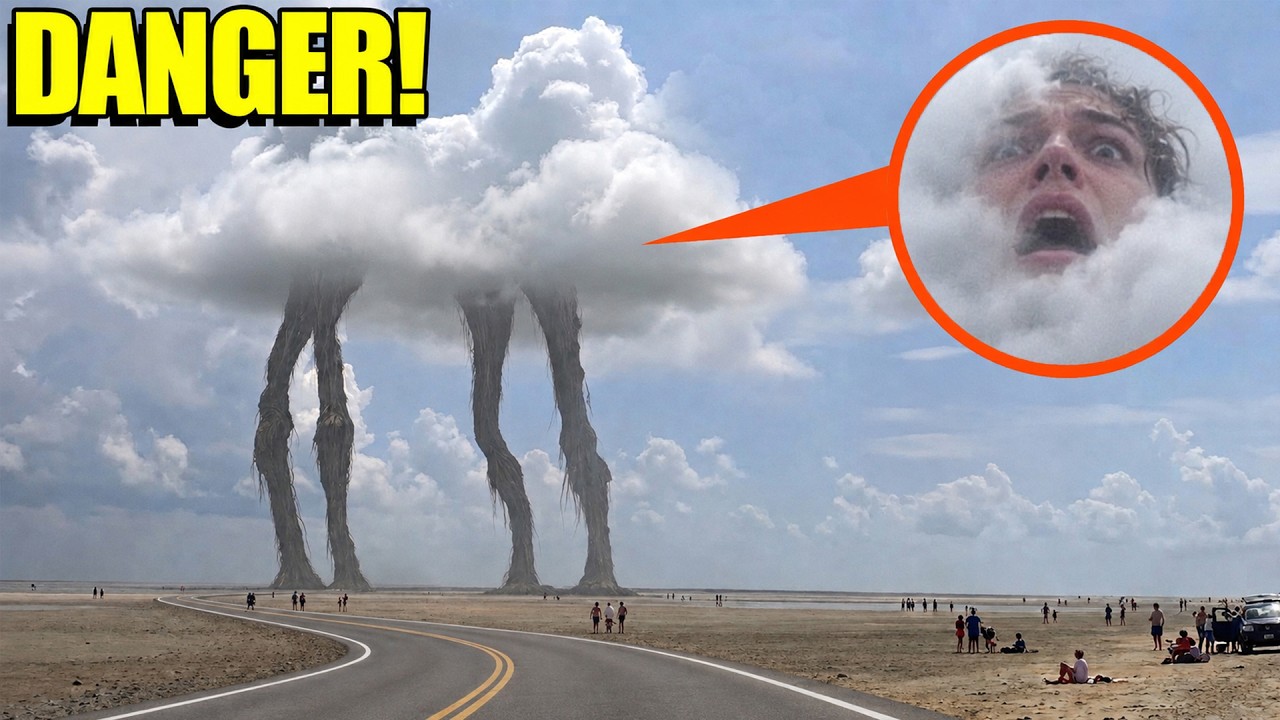 If you see this UNEXPLAINED thing in the SKY, RUN away FAST! (STAY INDOORS!)
