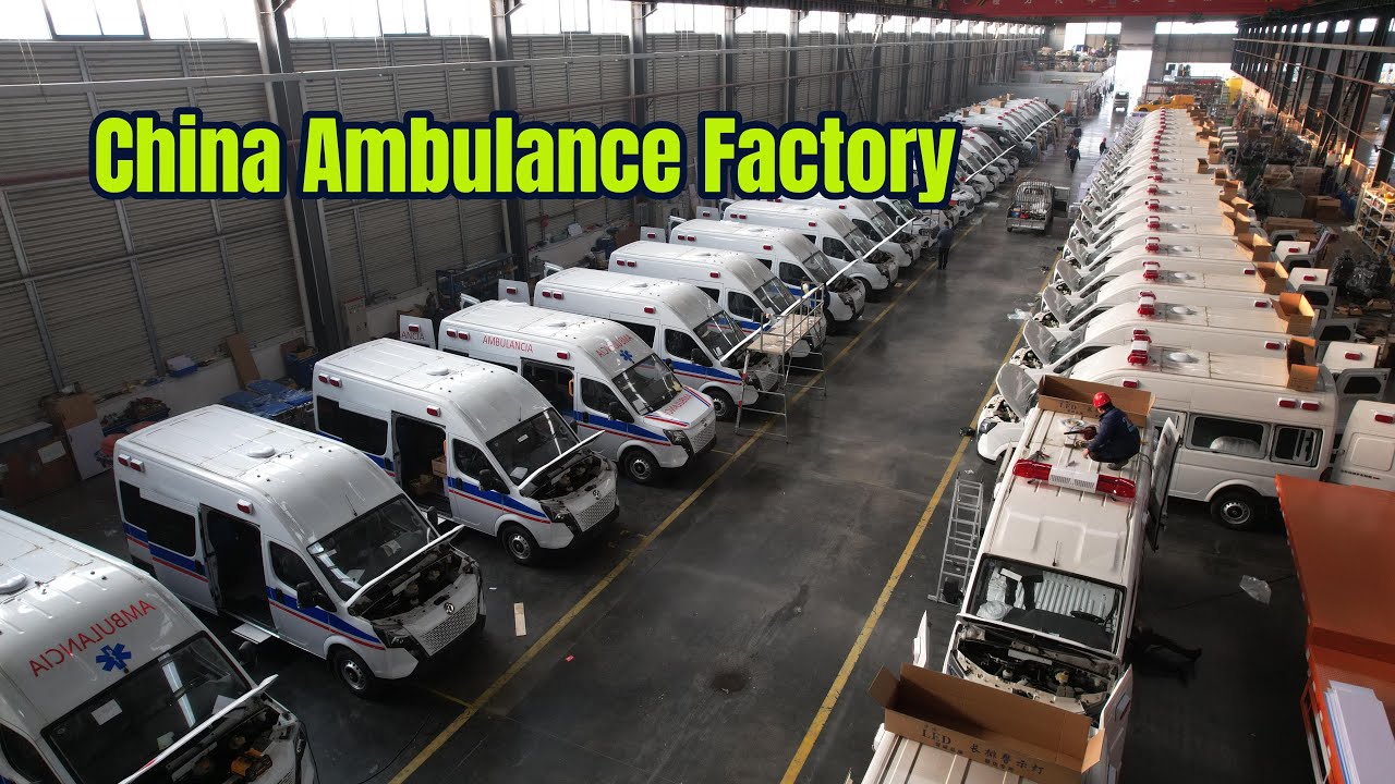 Ambulance factory in China