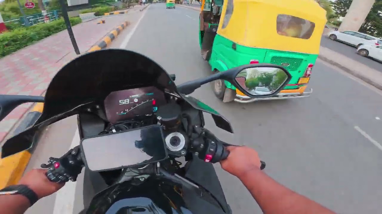 04Apr2026 - BMW S1K Bangalore Biker - Daily Ride - Home To CCD Harlur And Ride Around Bellandur