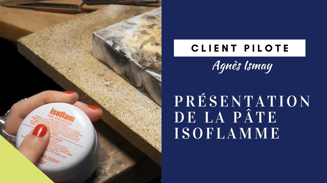 Présentation de la pâte Isoflamme par Agnès Ismay - Cookson-CLAL
