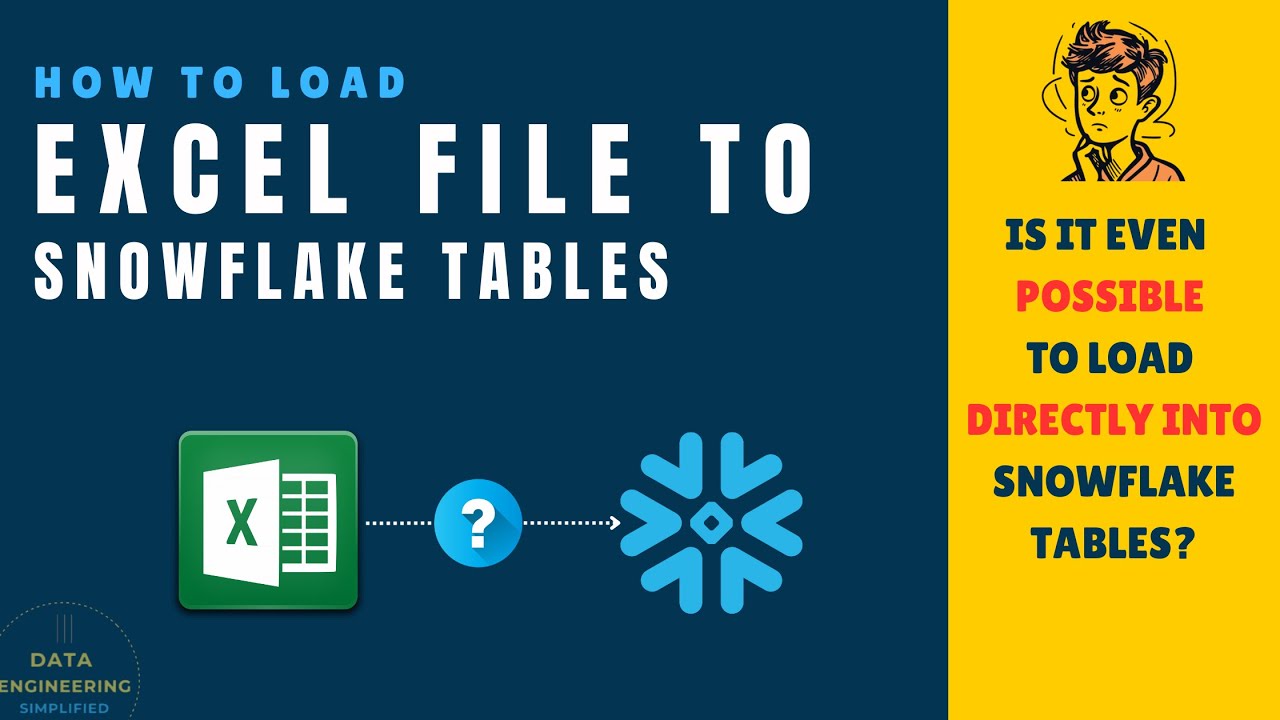 Snowflake Secrets: Import Excel Files Without CSV Hassles