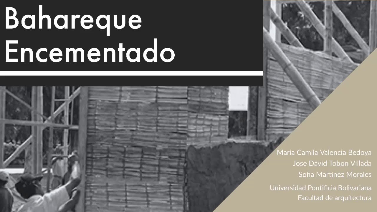 BAHAREQUE ENCEMENTADO