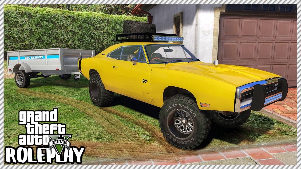 GTA 5 Roleplay - Diesel Cummins Swapped 1970 Offroad Dodge Charger | RedlineRP #287