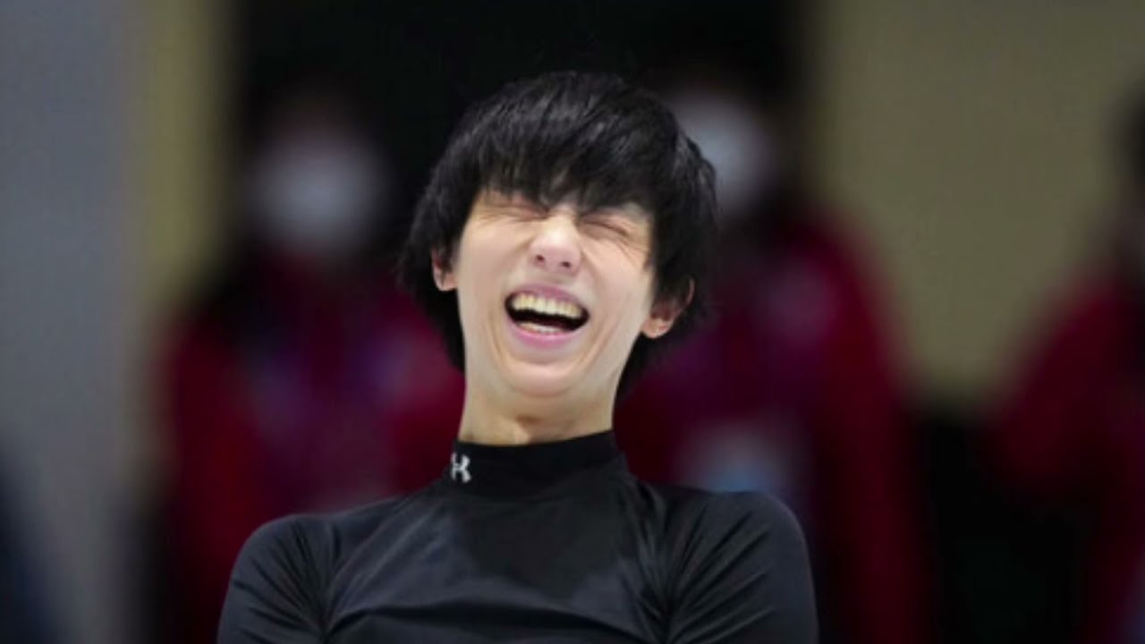 羽生結弦 ANA Yuzuru Hanyu オペラ座の怪人 フィギュアスケート エキシビション 北京オリンピック Beijing 2022 公式練習！中国杯2014のフリーの直前練習で他の選手と衝突！