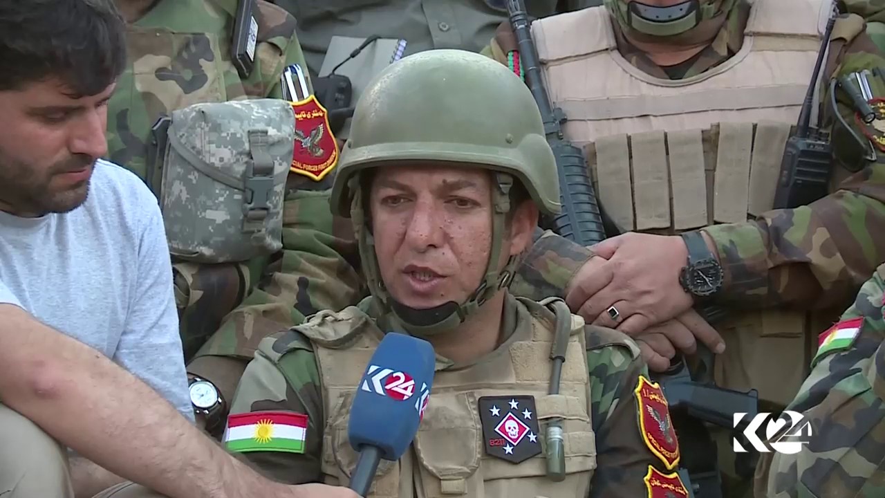 مەنسوور بارزانی: هێزی پێشمەرگە توانی لە ماوەیەکی کورتدا چەکدارانی داعش تێکبشکێنێ