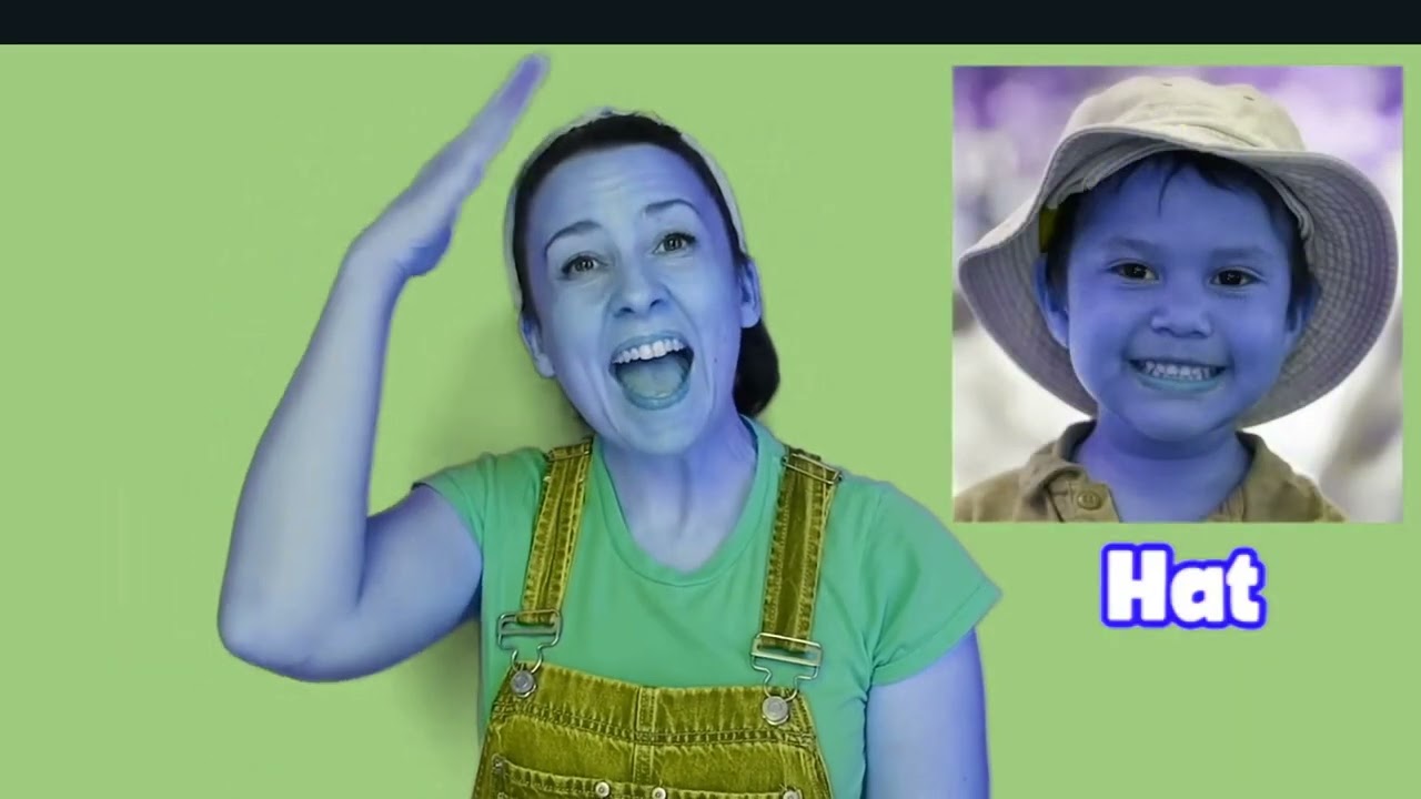Learning Sign Language For Hat With Ms. Rachel | Sponsored By: Klasky Csupo 2001 Effects