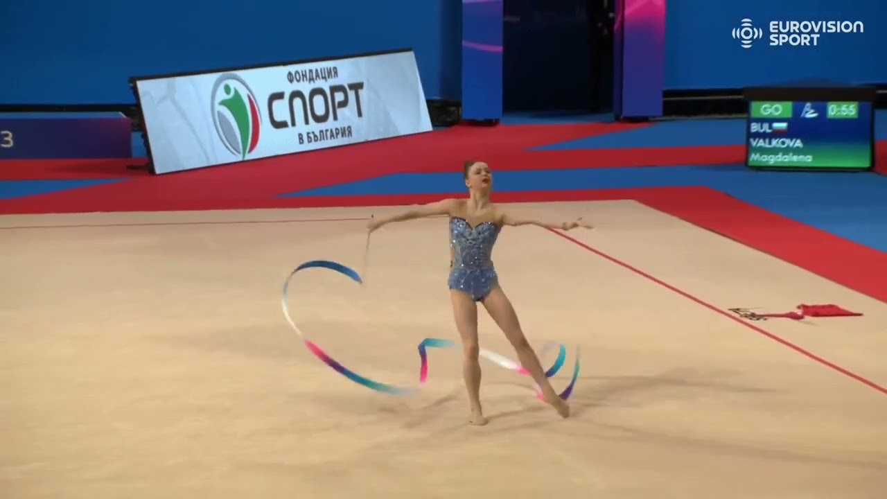 VALKOVA Magdalena (BUL) RIBBON 25,15 - JWCh Sofia 2025
