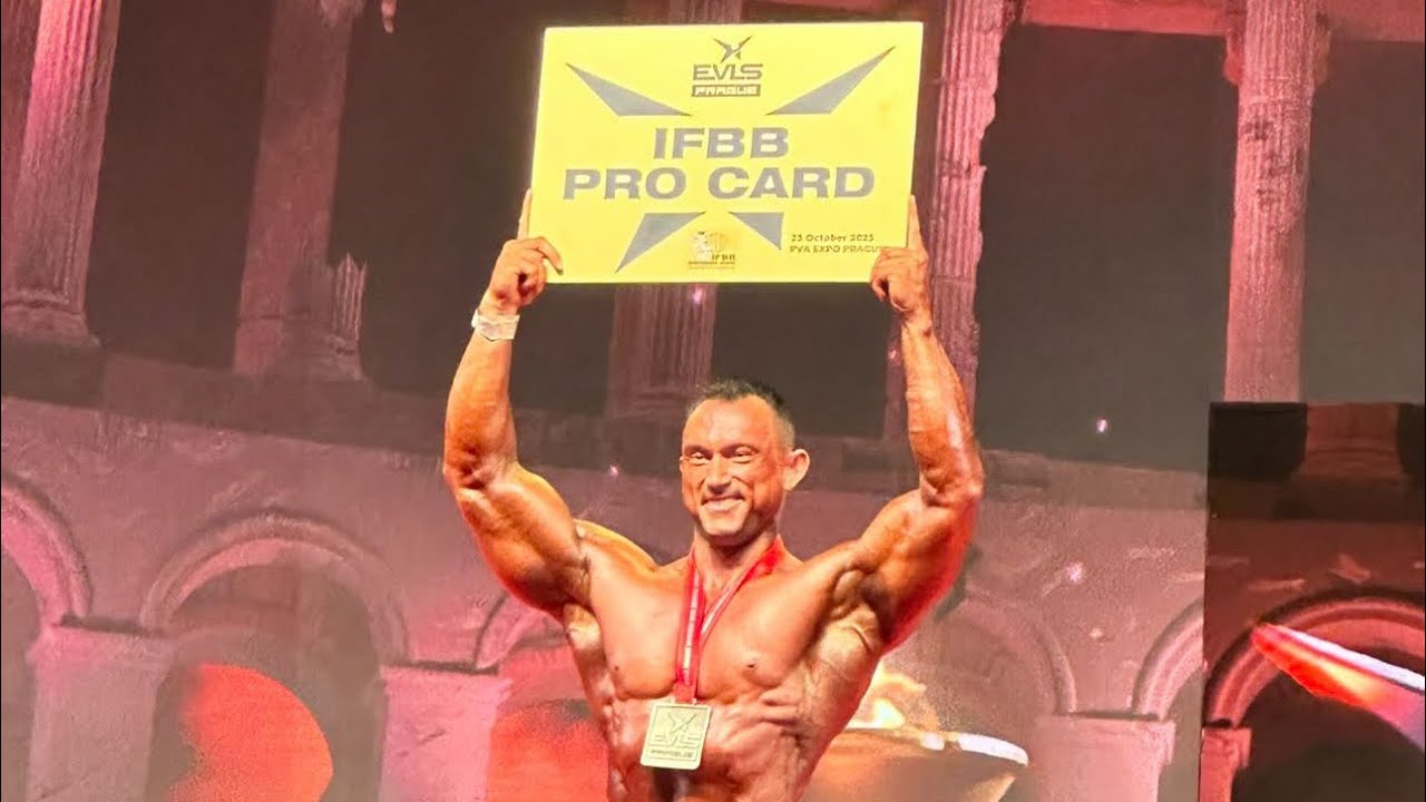 EVLS Prága - az IFBB PRO kártya megszerzése rövid élménybeszámoló 