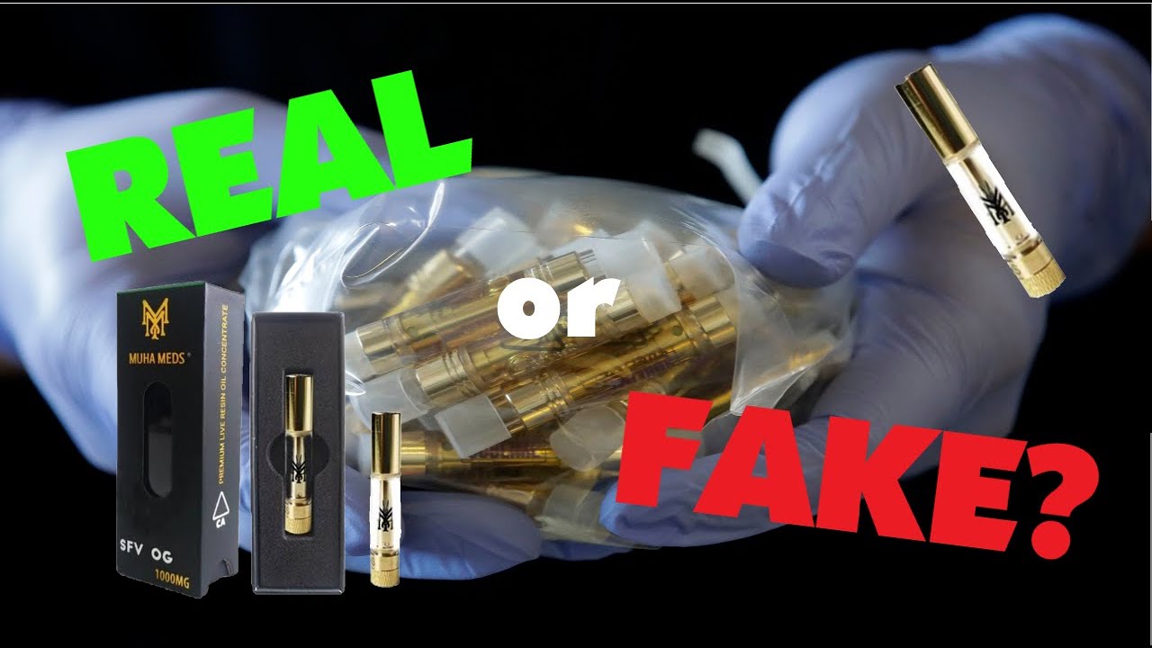 How to Spot a Fake Muha Meds Cart
