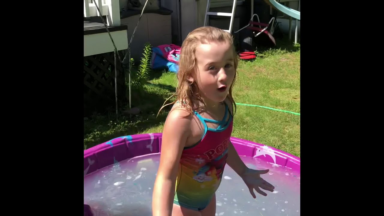 We filled a pool with ORBEEZ! Kids play and slip!