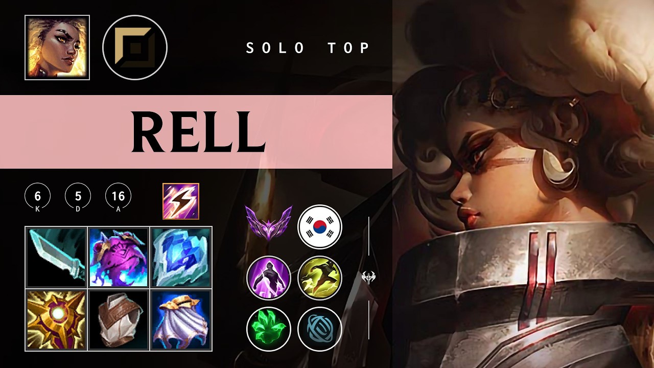 Rell Top vs Jax - KR Master Patch 26.03