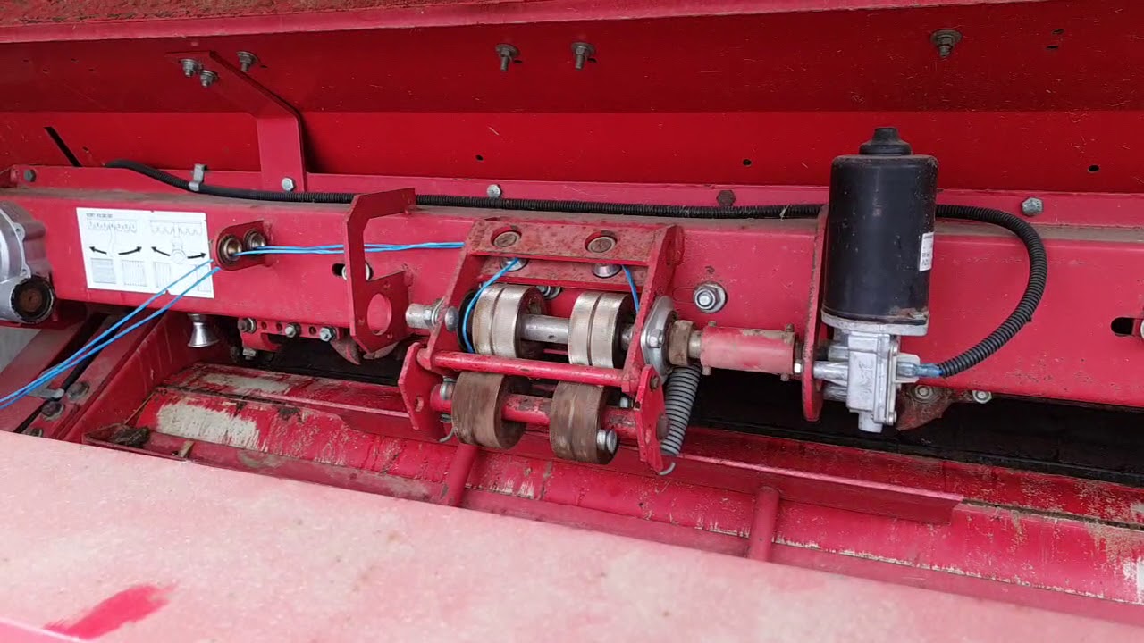 WELGER RP 502 SPECIAL РОТОР|ШПАГАТ  работа вязального аппарата.