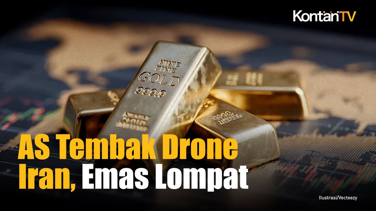 Harga Emas Dunia Kembali Tembus 5.000 Dollar AS Usai Insiden Drone Iran