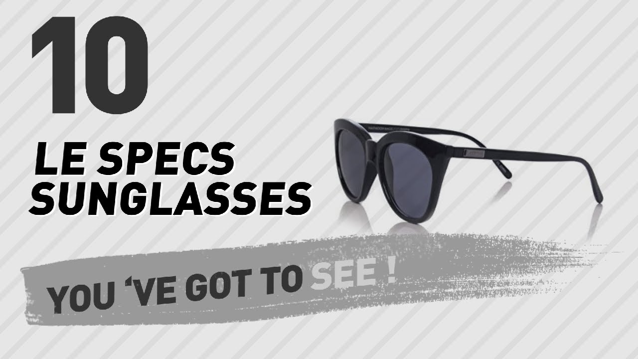 Le Specs Sunglasses For Women // New & Popular 2017