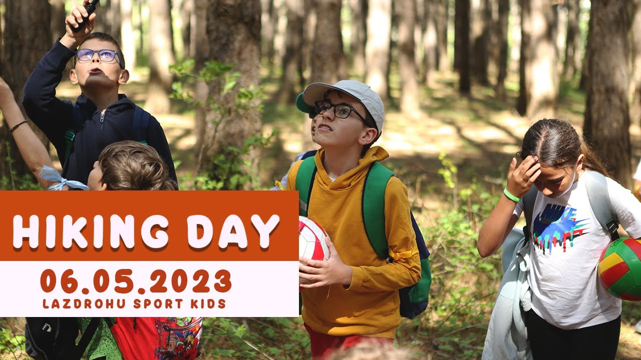 Nature is the best playground - Lazdrohu Sport Kids and little hikers show you why! HIKING DAY