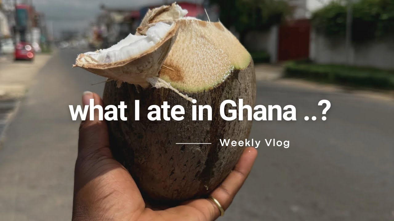 Eating Like a Local in Ghana | Fufu & Street Food + Gift For Mum