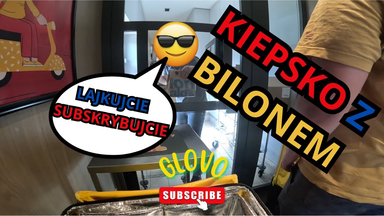 GLOVO - 😵KIEPSKO Z BILONEM😵
