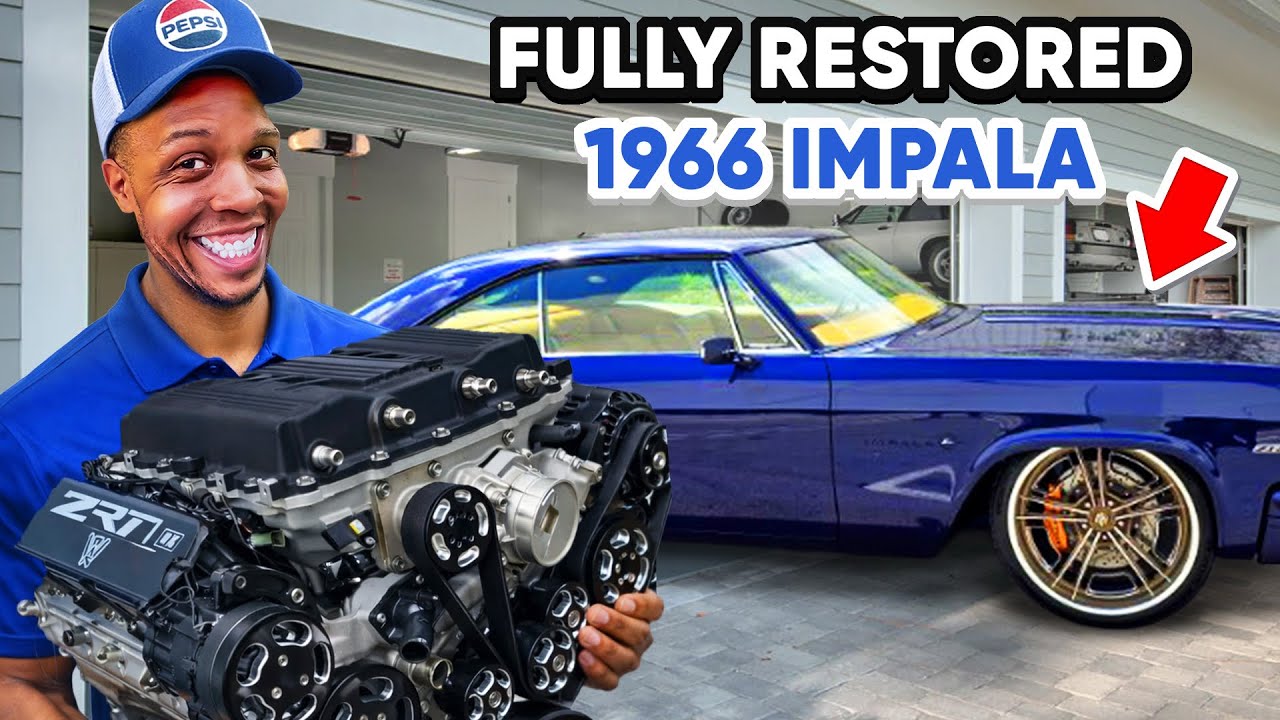 Epic Breakdown: 1966 Chevrolet Impala Restoration with ZR1 Supercharged Engine – My 9 to 5 DIY!