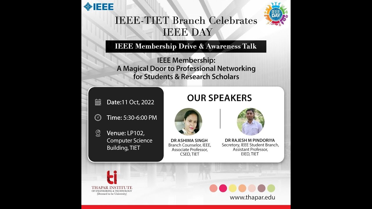IEEE Membership: A Magical Door to Professional Networking for Students and Research Scholars