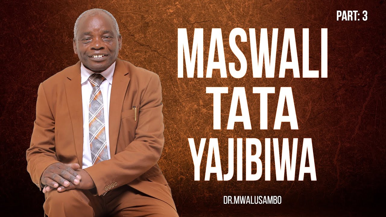 MASWALI NA MAJIBU NA DR MWALUSAMBO - SESSION 3  #bible #kingdomphilosophy  #christianbible