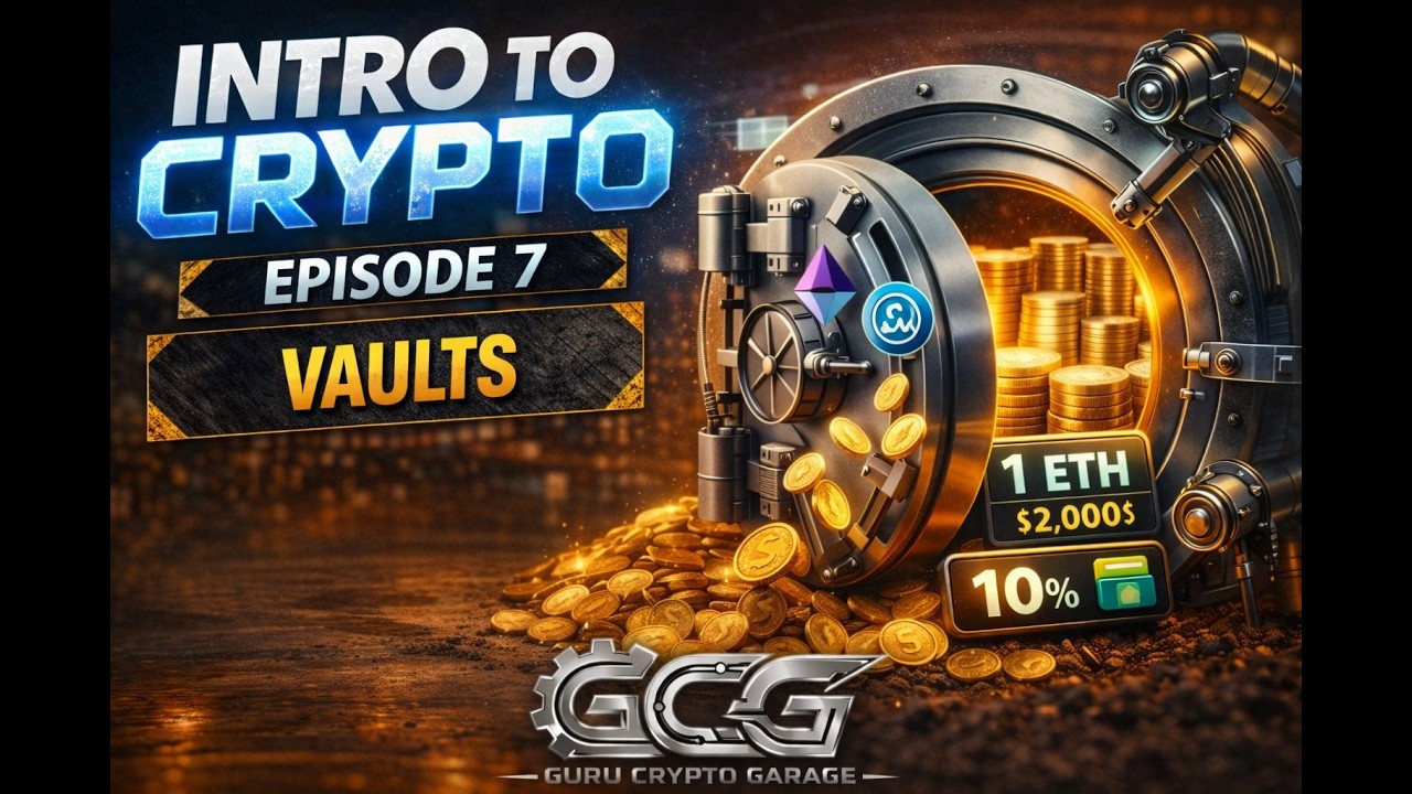 Intro to Crypto &ndash; Episode 7: Vaults Explained (Auto-Compounding & DeFi Risk)