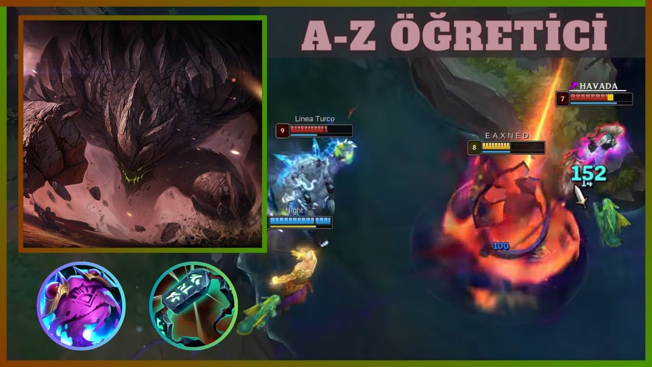 A'DAN Z'YE ÖĞRETİCİ MALPHITE │S14 LEAGUE OF LEGENDS