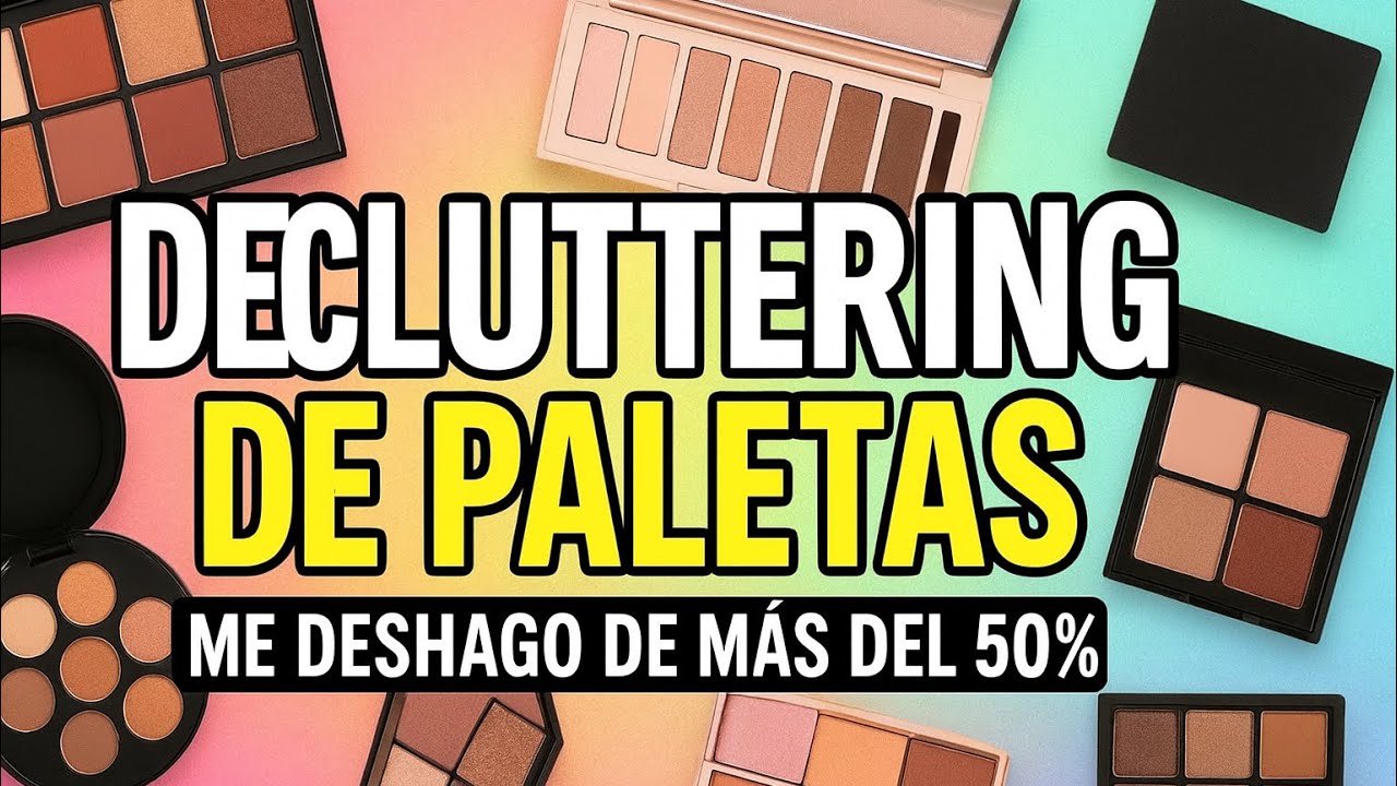Deshaciéndome de más del 50%de mis paletas 47 van fuera y 24 se quedan🥰