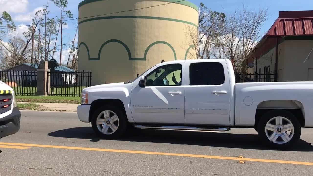 Driving through Lynn Haven