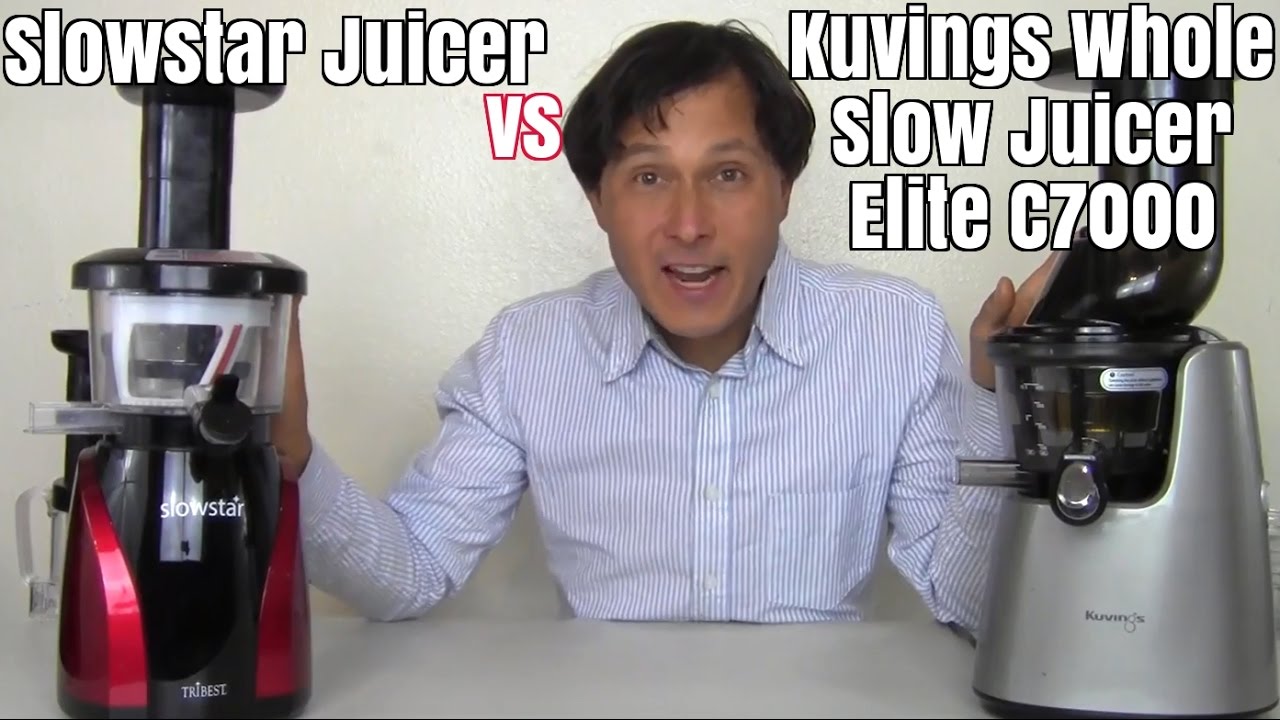 Kuvings Whole Slow Juicer Elite vs Slowstar Comparison Review