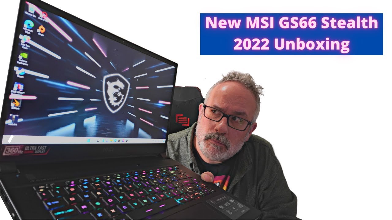 MSI GS66 Stealth Unboxing and Initial Thoughts!